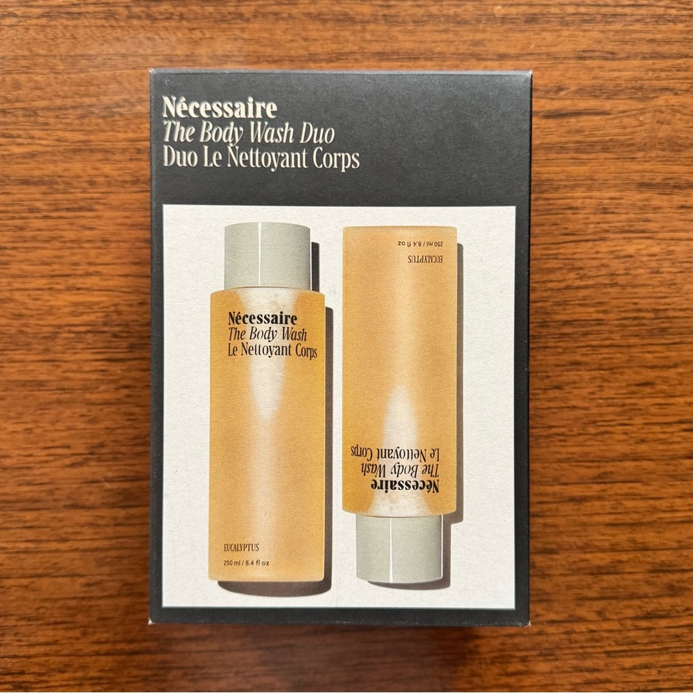 Nécessaire The Body Wash Duo - Yellow Bottle Set